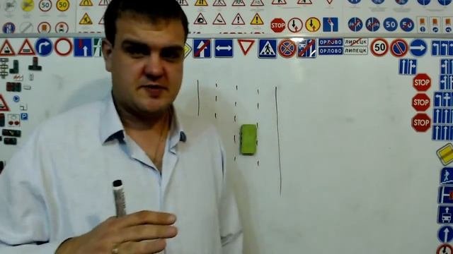 Тема 8: расположение ТС на дороге