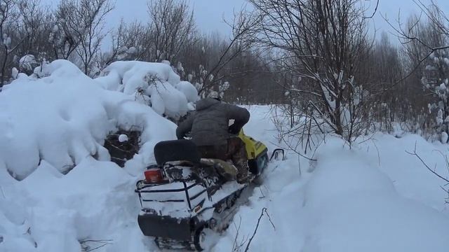 покатушки на снегоходе.26.01.22
