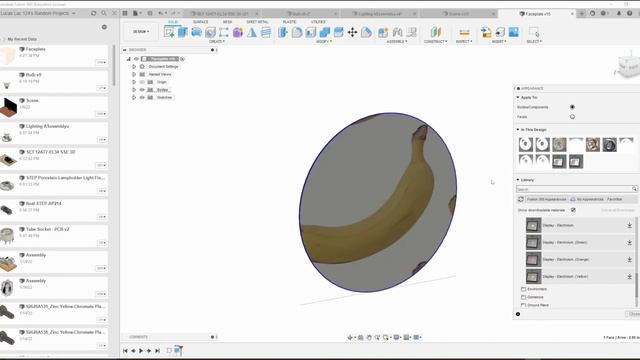 Emissivity Lighting In Fusion 360 - Basic Overview Tutorial