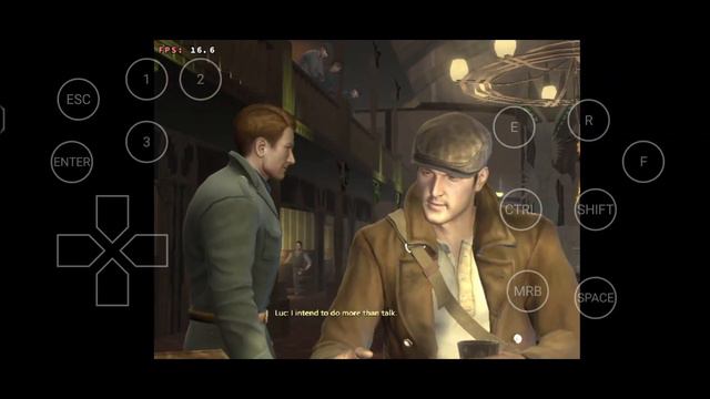 The Saboteur PC version on Android 20-25 fps playable with Winlator Emulator 2023  Snapdragon 870