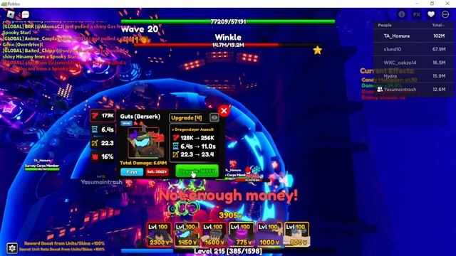 Grinding Halloween Anime Adventures