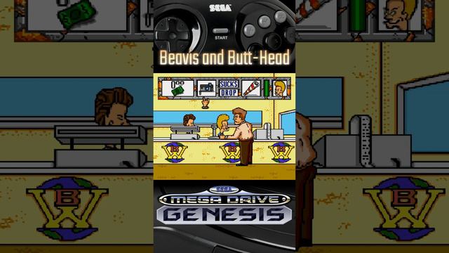 Beavis and Butt-Head (Sega Mega Drive/ Genesis)