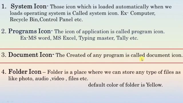 What is desktop? | Windows Basic in hindi | icon kya hai | types of icon in computer | #desktop
