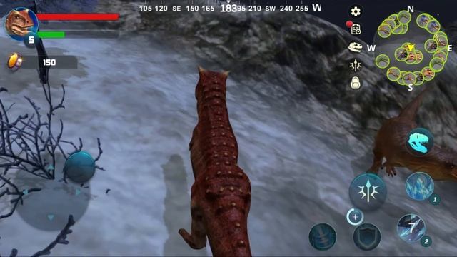 Симулятор Динозавра #1 Карнотавр нашел любовь и охота