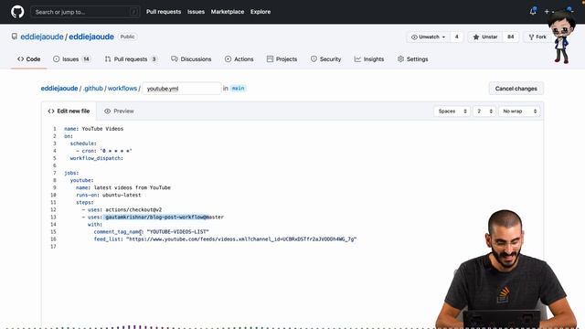 Update GitHub Profile with your Blog/YouTube activity using GitHub Actions
