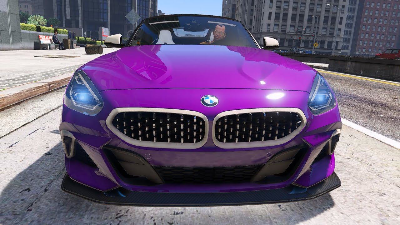 BMW Z4 - GTA 5 mod - ГТА 5 моды - обзор мода