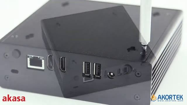 Akasa Newton Kasada Çift HDMI Çıkışlı NUC Mini PC