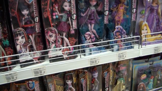 Куклы Монстер Хай (Monster High), Детский мир, ТЦ Водный, 20.10.2015 Москва