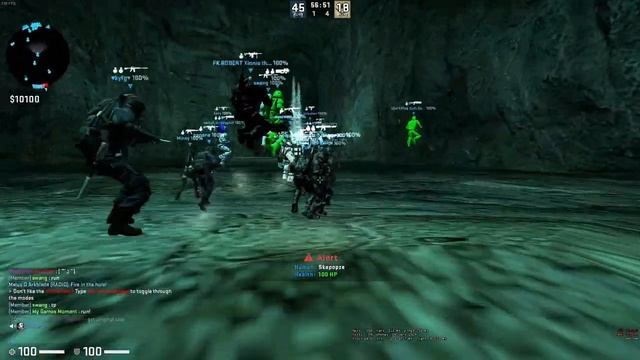 CSGO Zombie Escape ze_abyss_land_b1_2 All Stages