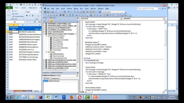 How to Compare Data in Excel to Find Matches and Differences - Excel VBA [Download]