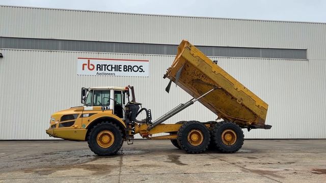 2011 Volvo A30F 6x6 Articulated Dump Truck I St Aubin, France Auction - 5 & 6 July