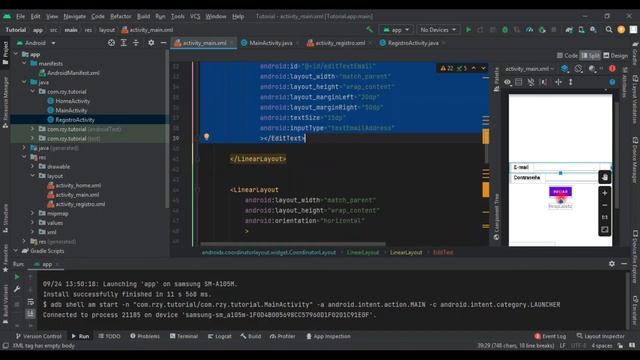 Como hacer un Login mediante el correo y contraseña en Firebase desde Android Studio con Java