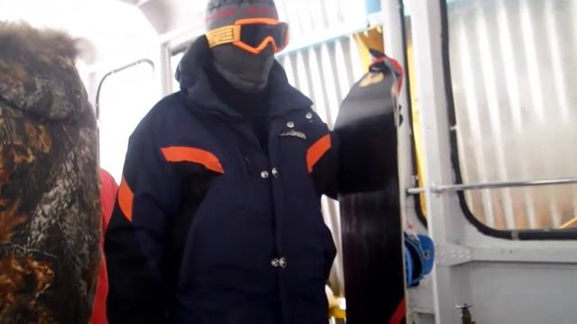 На сноуборде я катаюсь