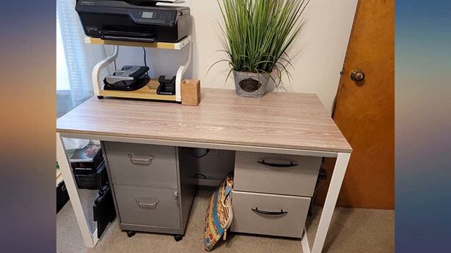 SHW Triangle-Leg Home Office Computer Desk review