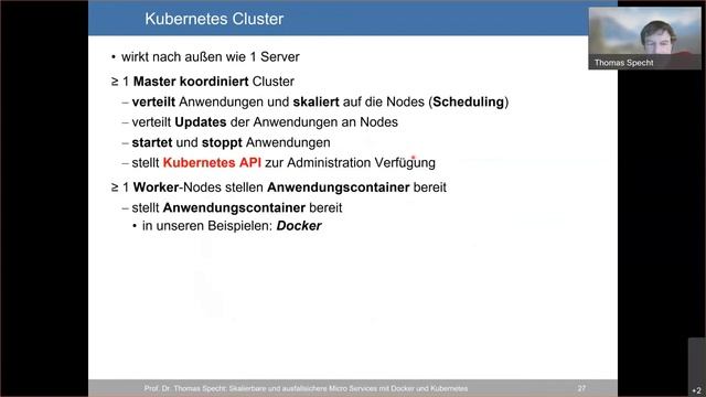 Skalierbare und ausfallsichere Micro Services mit Docker und Kubernetes  #vivowi