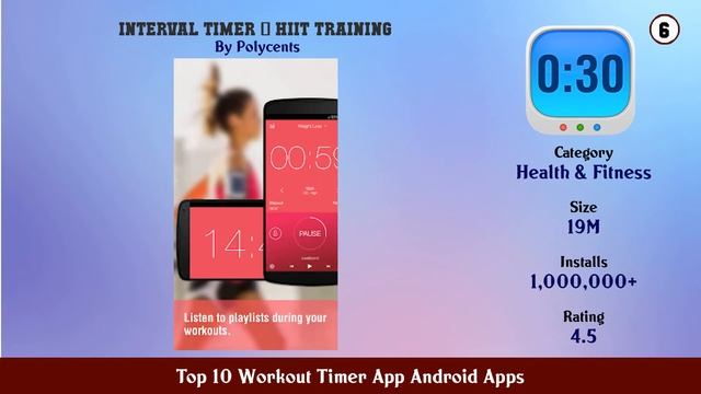Top 10 Workout Timer App Android Apps