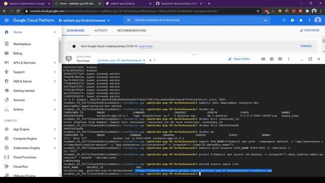 Deploy to Kubernetes in Google Cloud: Challenge Lab || Updated Oct2020