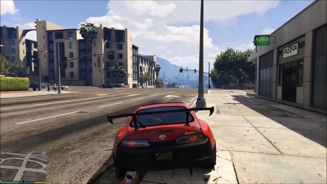 GTA V Mods | Showcases | Retextured LED Lights for Toyota Supra JZA80