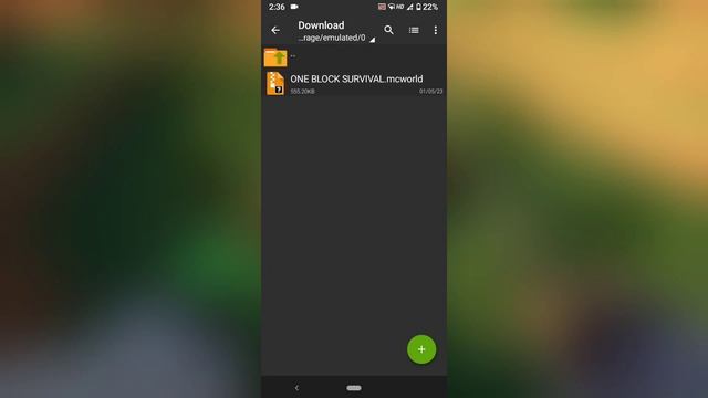 One Block In Minecraft Pe [1.19/1.20] - 100% Working! | Minecraft One Block Survival