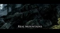 Rocks and Mountain texture mods - Skyrim Comparison 2013