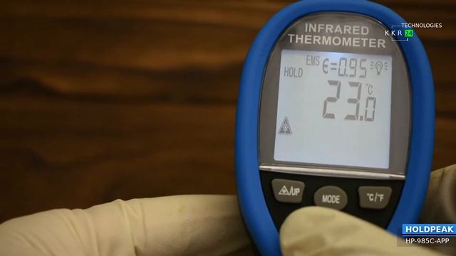 HOLDPEAK HP-985C-APP бесконтактный цифровой термометр для измерения температуры. The full review.