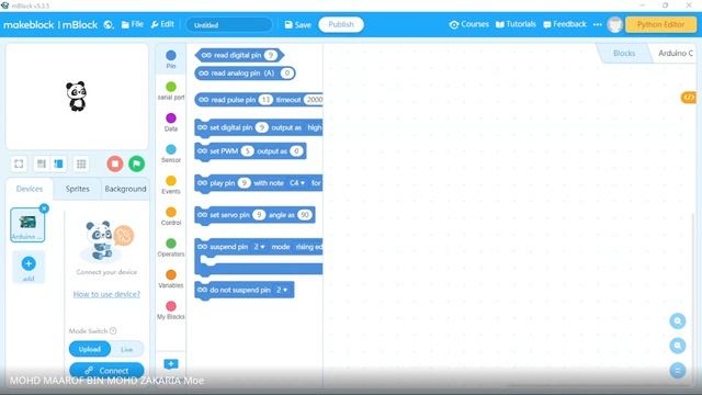 [RAKAMAN] Code Your Microcontroller Using Phone App! 4 Disember 2021