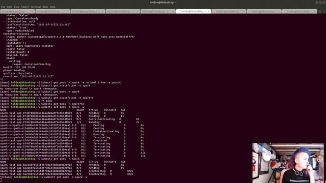 Spark on Kube - Statefulset cleanup (part 4) - now to test with PVs as well