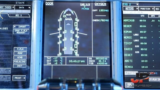 ETIHAD?? Airbus A380 Full Cockpit Flight Abu Dhabi to Paris | 2 Hour Film