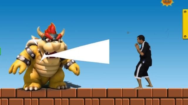 5 Minute Exercise For Kids-Home Workout  Super Mario Karate!  Dojo Go Week 2