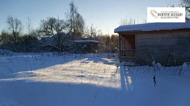 Участок 18 соток с новой баней в деревне Барановка, Кольчугинский район.
