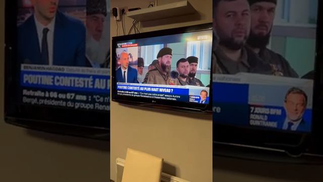 Во всех телевизорах Европы. Кадыров- национальный герой Франции