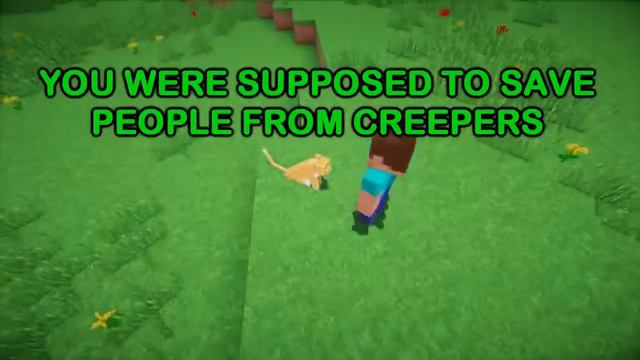 Если бы домашние животные и хозяева поменялись местами Minecraft Машинима