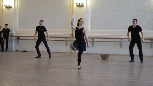 Репетиция: Хота Табакэряска Ночь на Лысой горе. Балет Игоря Моисеева.