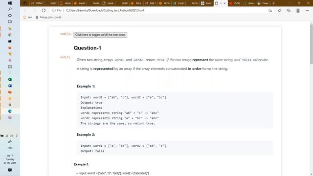 FULL STACK DATA SCIENCE-AI tutorials || Demo - 2 || by Mrs. Sasmitha on 01-06-2021 @8AM IST