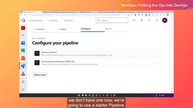 Microsoft Tech Days: Putting the Ops into DevOps