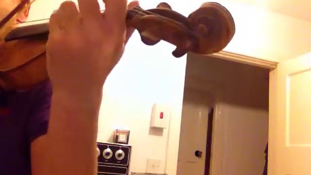 Old violin sample ''advised as a German hopf"