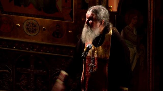Проповедь о. Андрея Лемешонка после Всенощного бдения в Воскресенье 1 Августа 2021 г.