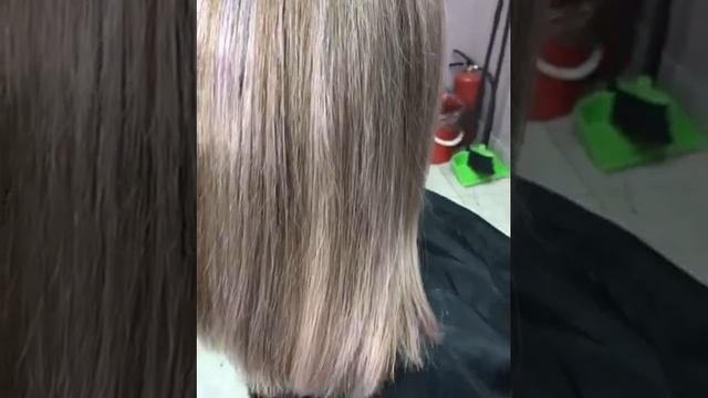 Мелирование с тонированием