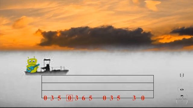 Smoke on the water - Ukulele play along - Easy - Tablature #playalong #ukulele