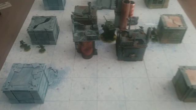 Dust Tactics - Battle Report 4 - Blue Thunder 1