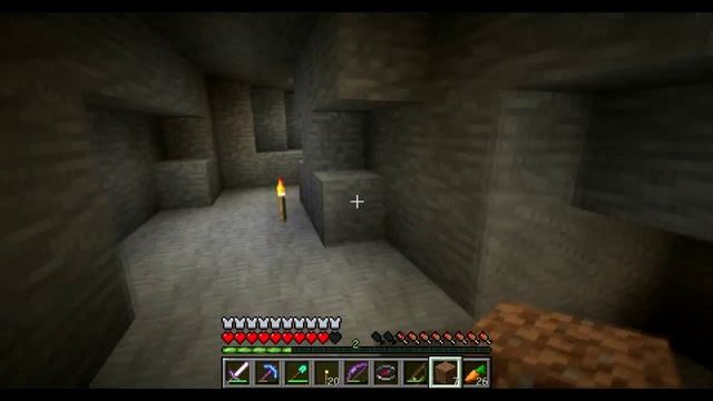 Lets Play Minecraft #35. На свинье в пещеру!