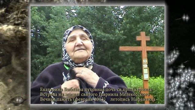 Явление Божией Матери на источнике. Встречи на крестном ходе.  Летопись Нафанаила
