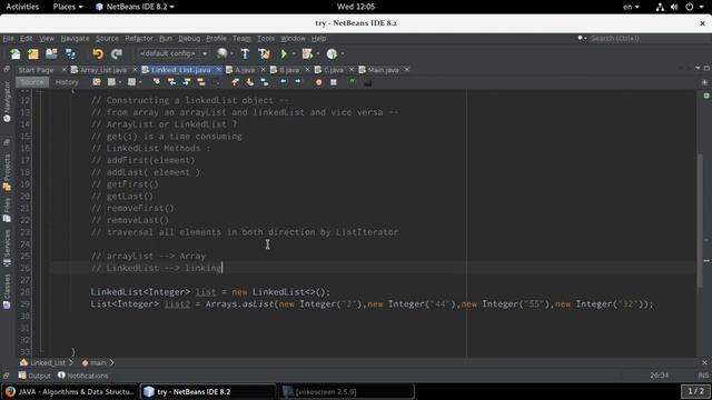 Java Collection - LinkedList