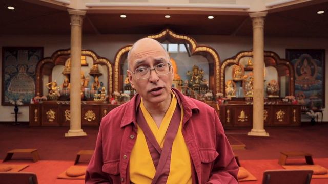 Gen Samten talks about making your meditations powerful - Retreat & Vajrapani Empowerment