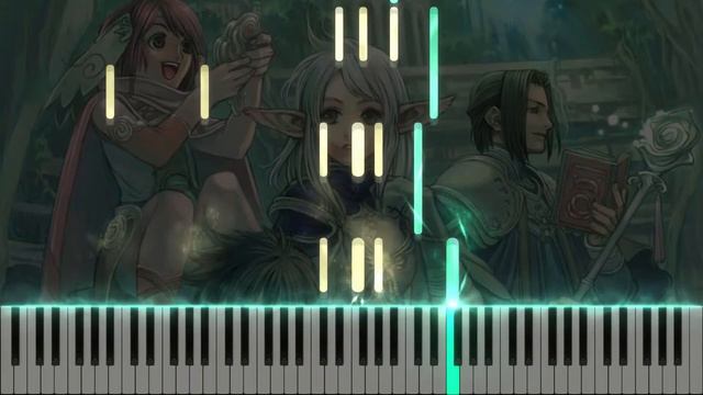 Theme 04 (RPG Maker XP) - Synthesia / Piano Tutorial