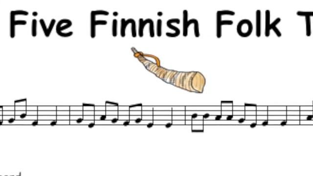 50. Five Finnish Folk Tunes (Väinämöinen)
