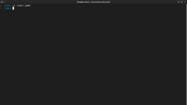 Scan Container Images with Clair V4 in CI/CD Pipeline