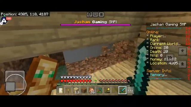 Minecraft Pocket Edition Smp Live | Smp | Minecraft Live | Join Java+Pe | Minecraft Smp live