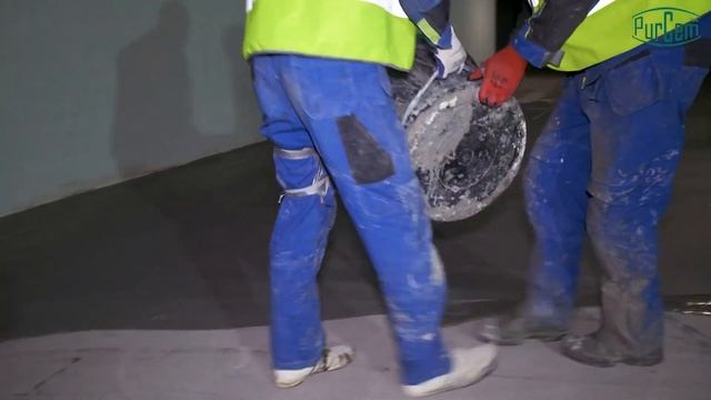 Технология выполнения полиуретанцементного покрытия Ризопур-5201 PurCem