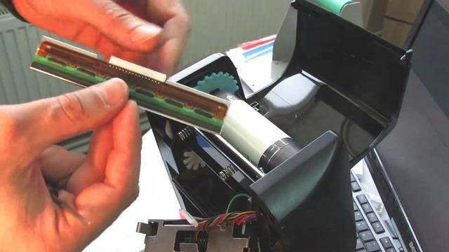 Замена термоголовы Godex RT700i